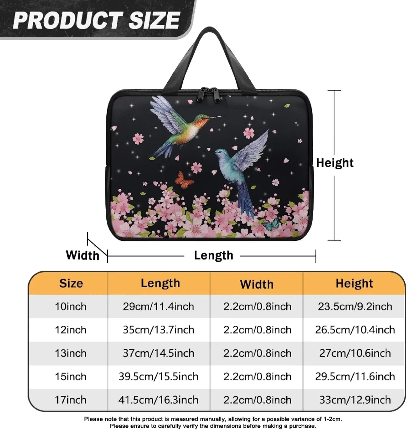 Laptop Bag Case Womens Mens Leather Briefcase with Handle Casual Computer Carrying Bag Cover 10 Inch- 17 Inch