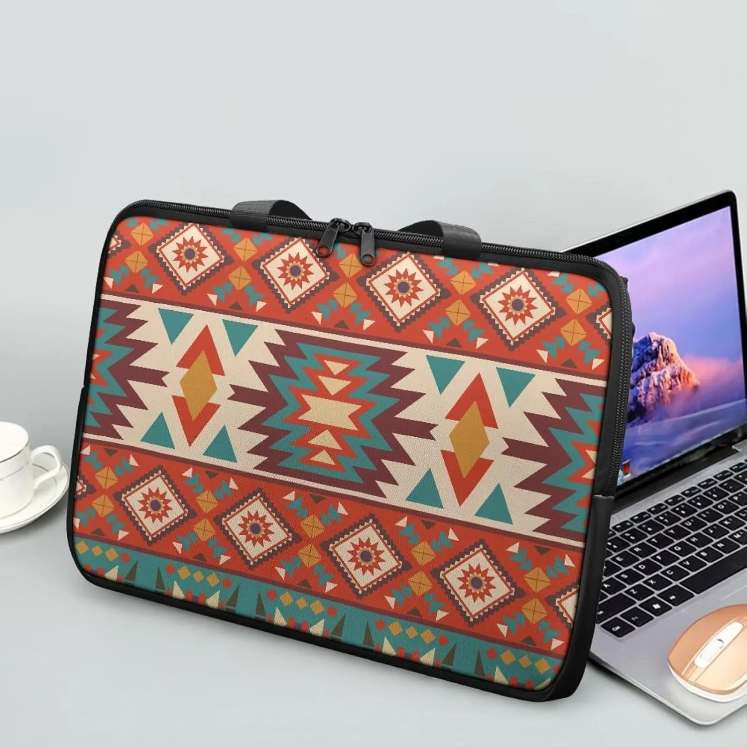 Laptop Bag Case Womens Mens Waterproof Tote Work Bag Lightweight Document Bag for Document File 10 Inch- 17 Inch