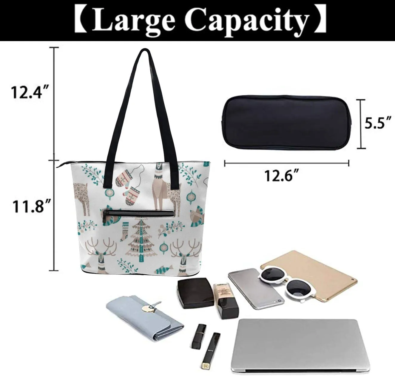 Large Capacity Shoulder Bag for Women Handbags for Women PU Leather Bag Summer Purses Clutch Bag for Women