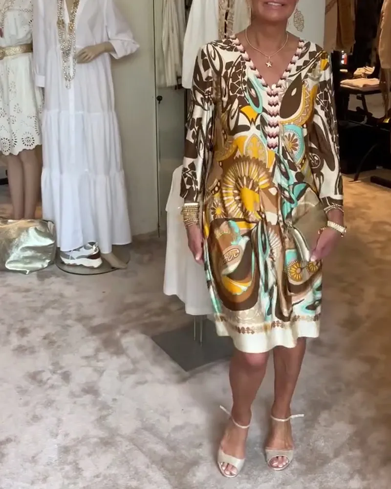 Layla | Multicolor | Evening Casual | Silk