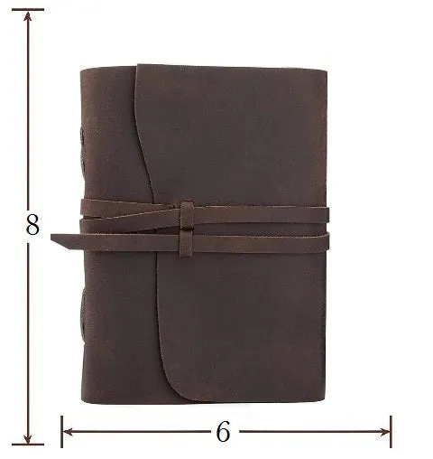 Leather  Bound Journal Notebook