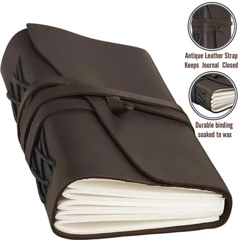 Leather  Bound Journal Notebook