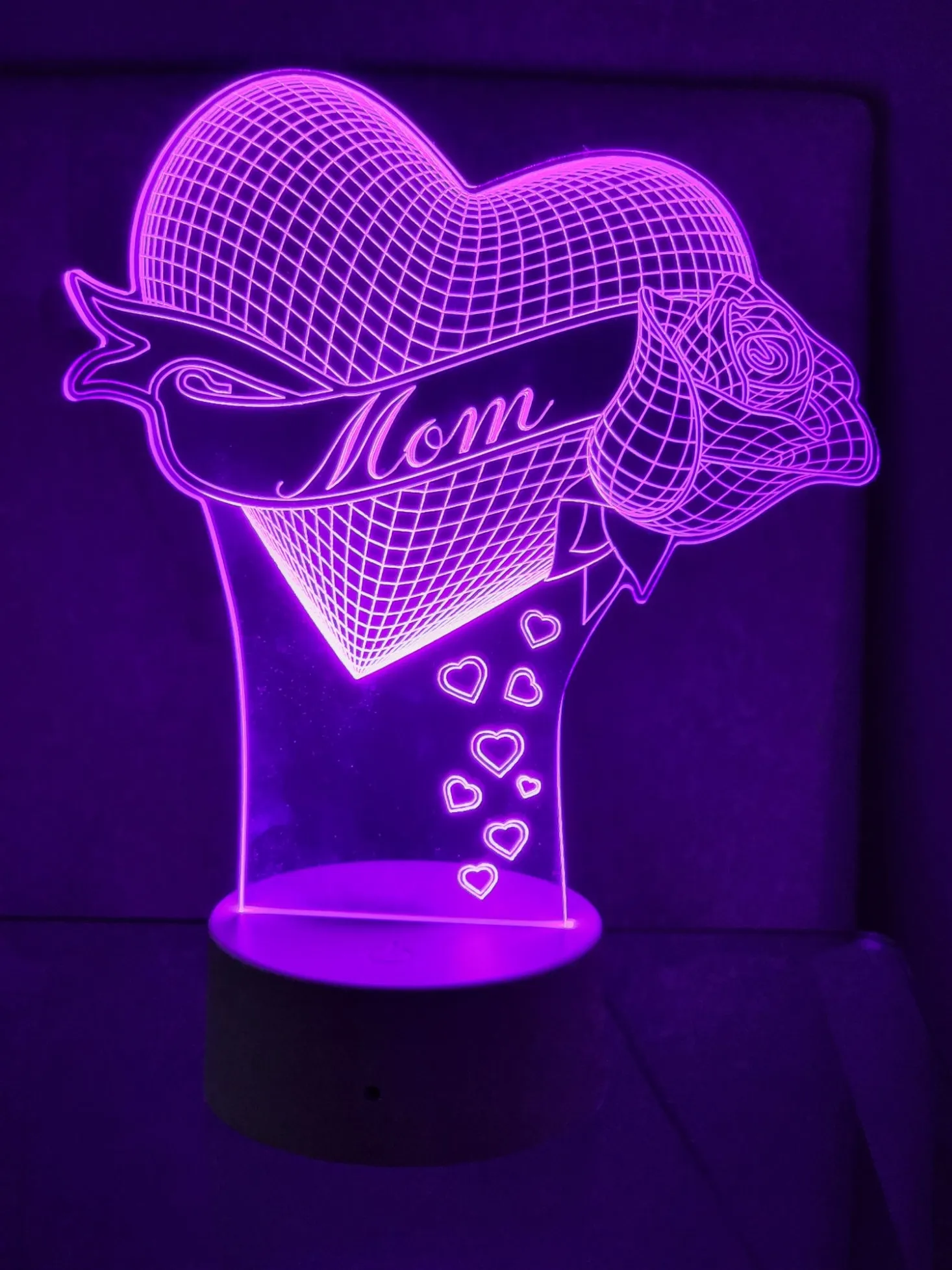 LED Lamps 3d Illusion
