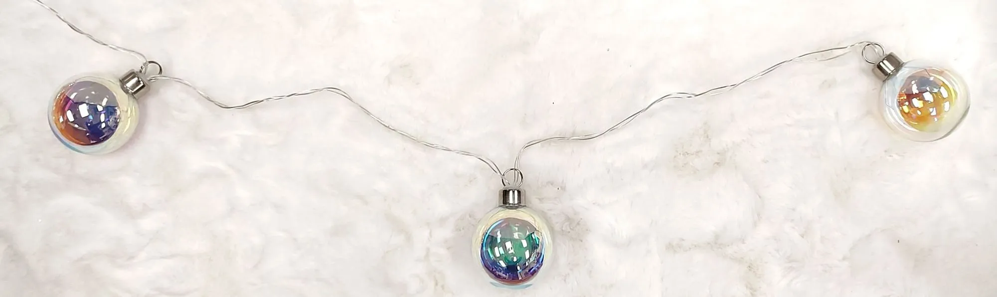 LED Silver Rainbow String Lights