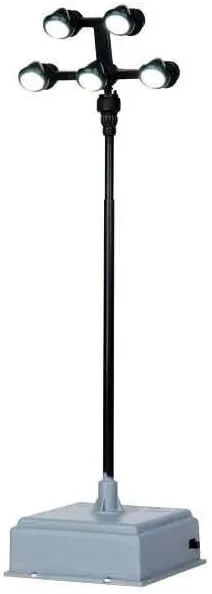 Lemax Village Collection Field Lights Battery Operated #44755, Black, Grey