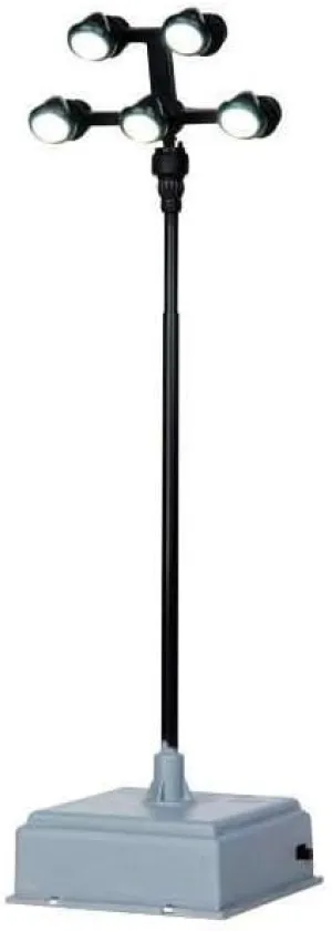 Lemax Village Collection Field Lights Battery Operated #44755, Black, Grey