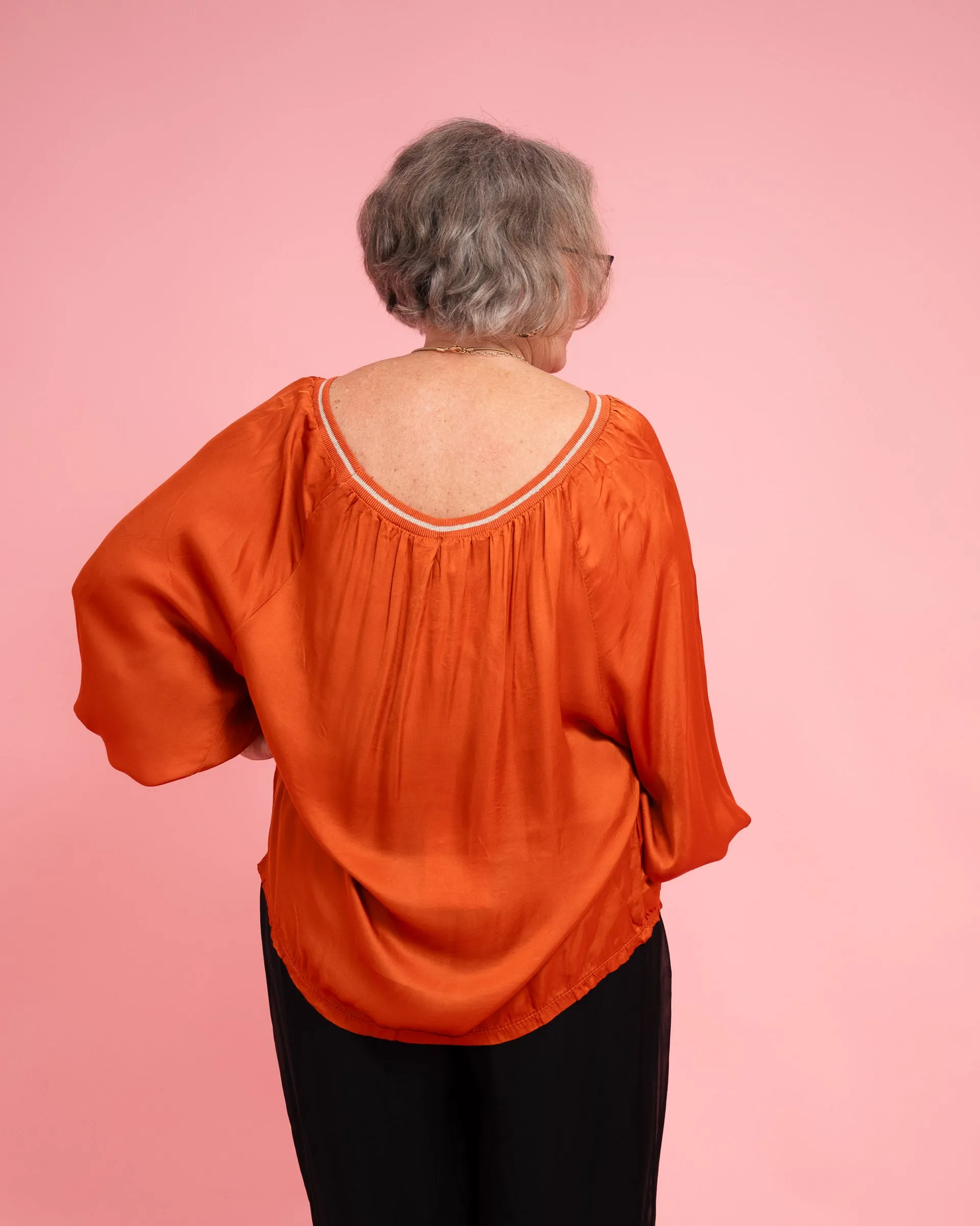 Lesley Silk Blend Top