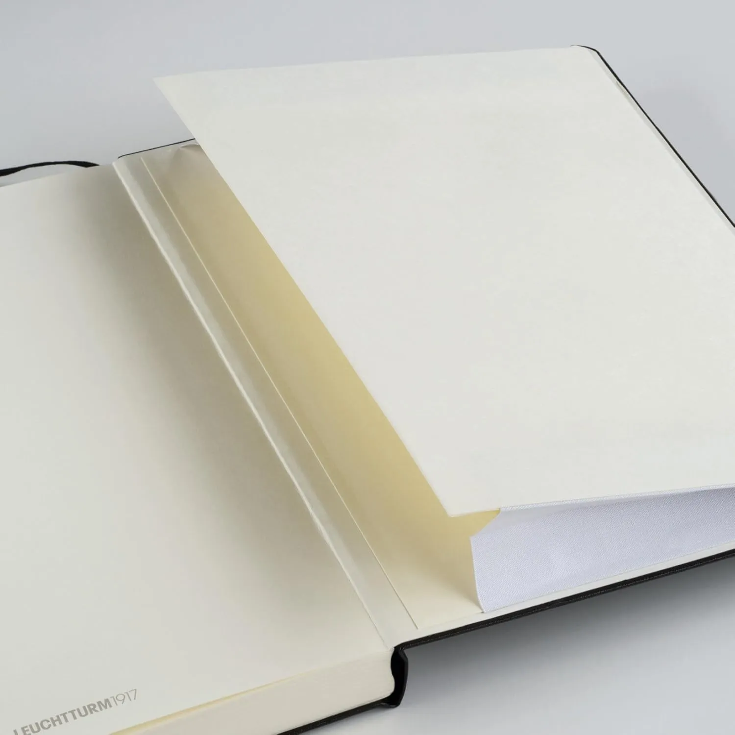 LEUCHTTURM1917 - Notebook Hardcover Medium A5-251 Numbered Pages for Writing and Journaling (Black, Squared)
