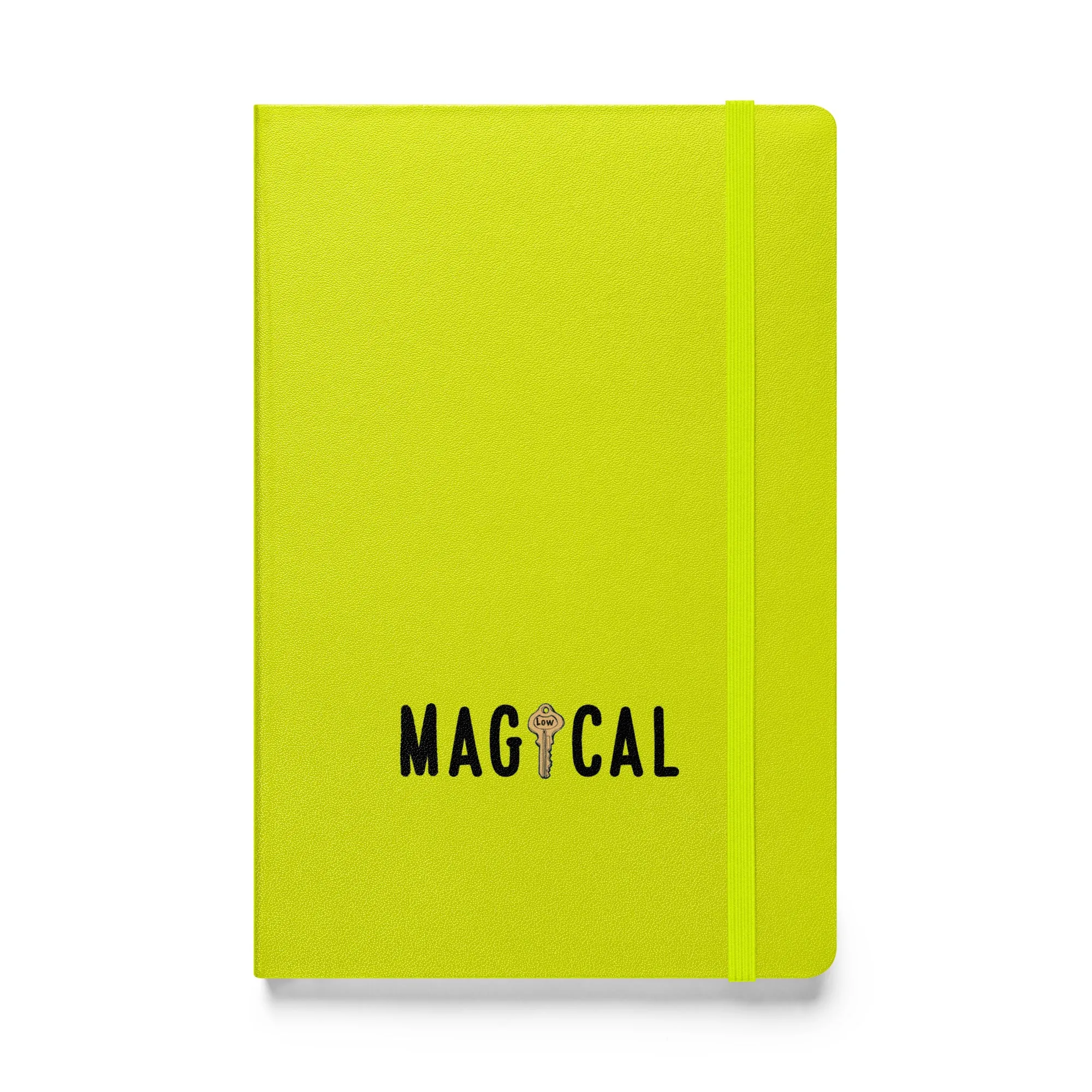 Lowkey Magical Hardcover notebook