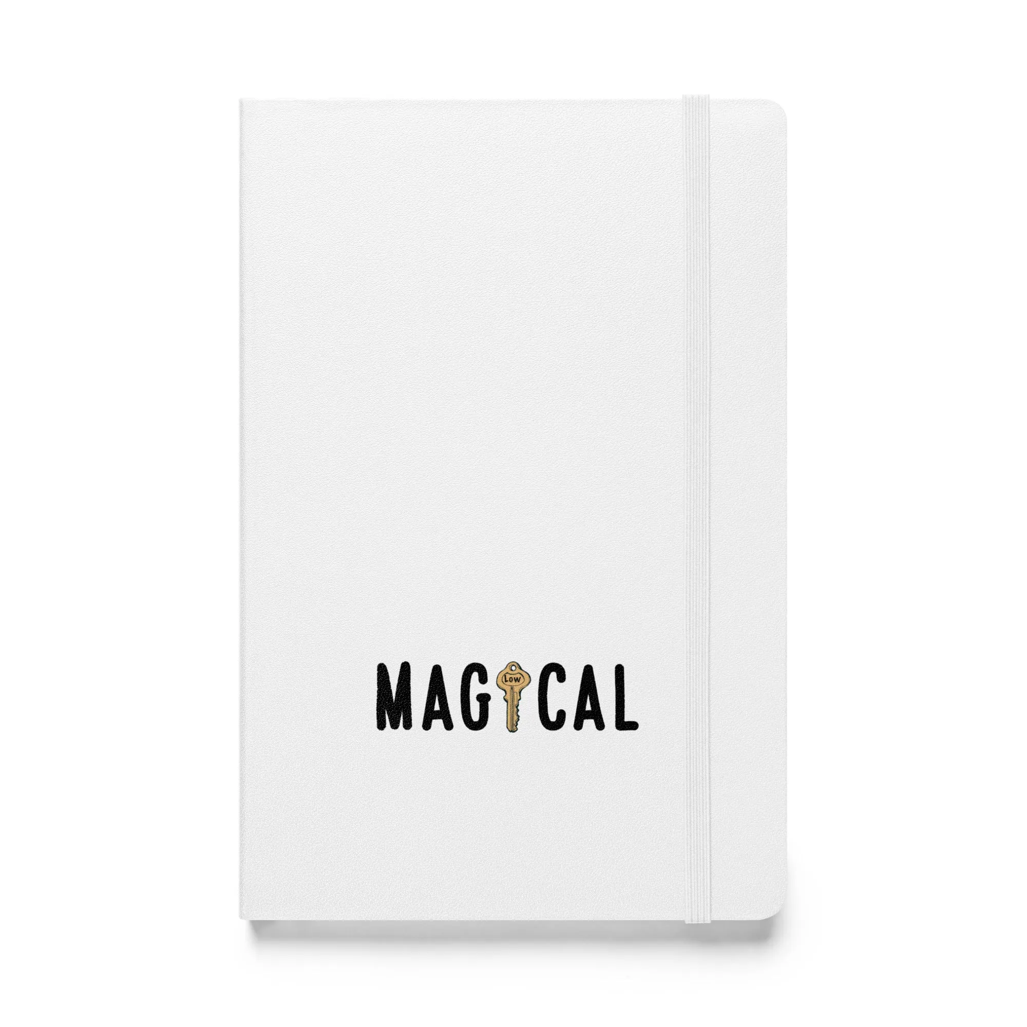 Lowkey Magical Hardcover notebook