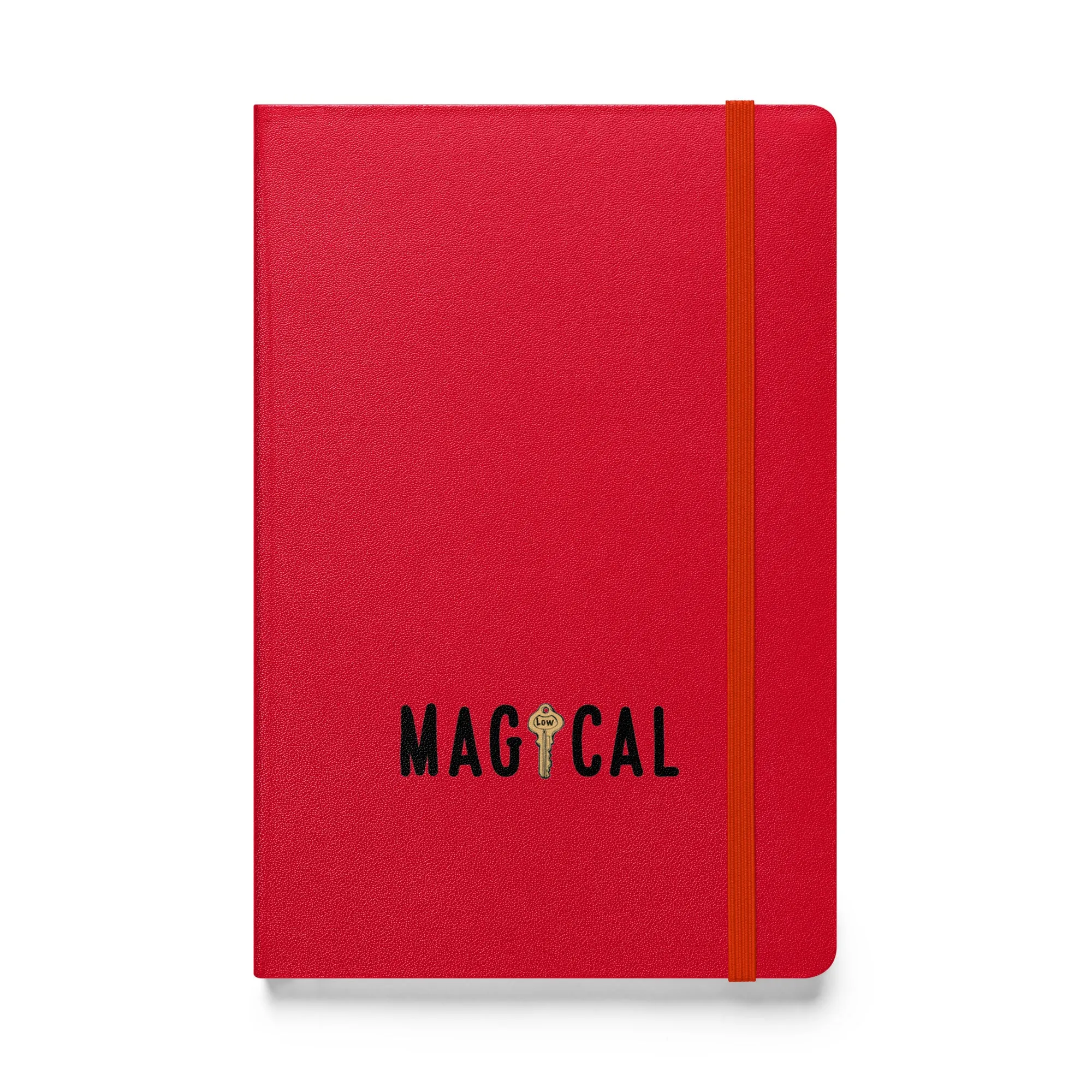 Lowkey Magical Hardcover notebook