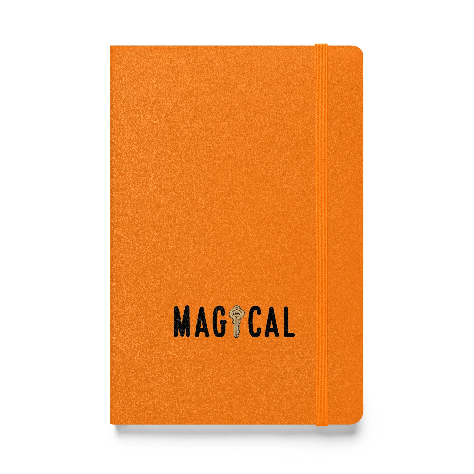 Lowkey Magical Hardcover notebook