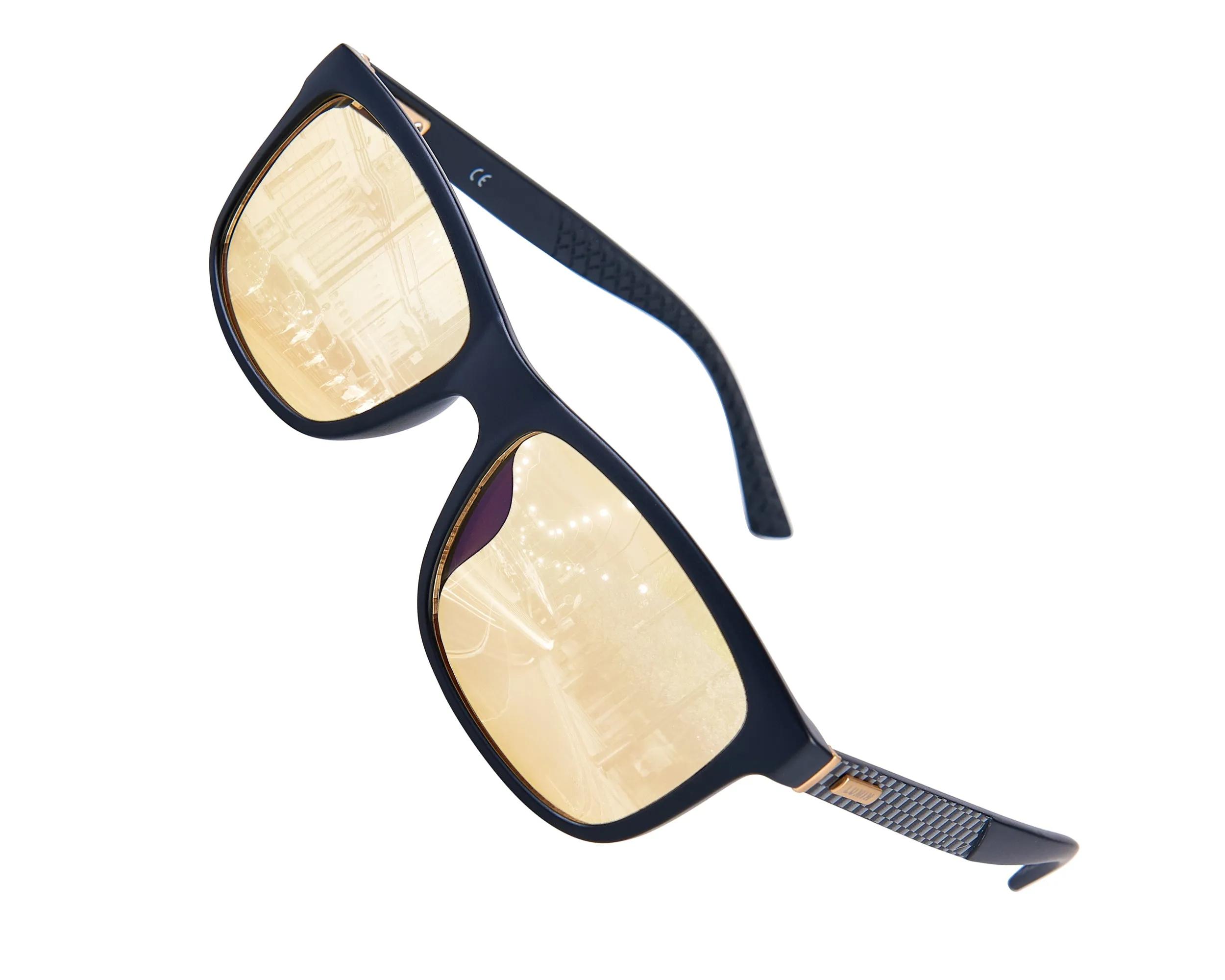 Lumin Driving Glasses SOL - Improve Road Safety with Outdoor Night Vision Lenses - UVA and UVB Protection - Improve Contrast and Reduce Glare - Unisex