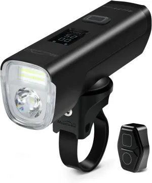 Magicshine ALLTY 1500S 2500S Bike Lights for Night Riding, Battery Replaceable | USB-C Rechargeable | Wireless &APP Control Compatible with Garmin/GoPro Mount for Road, MTB, Commuter Rider