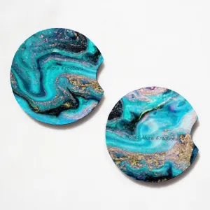 Marble 2.75" Car Coasters