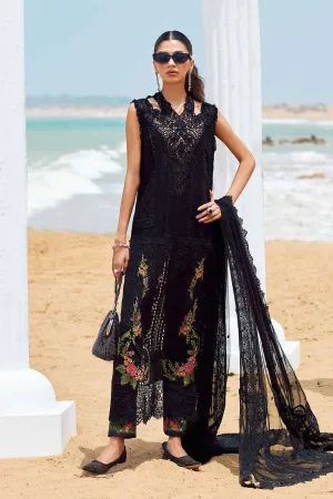 Maria B Luxury Lawn 25/Vol 2/D 1/Black