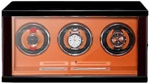 Mechanical Watch Shaker Automatic Watch Winder Solid Wood Piano Paint Exterior Screen Display Silent Motor for Man Wonen Watches Flexible Watch Pillow