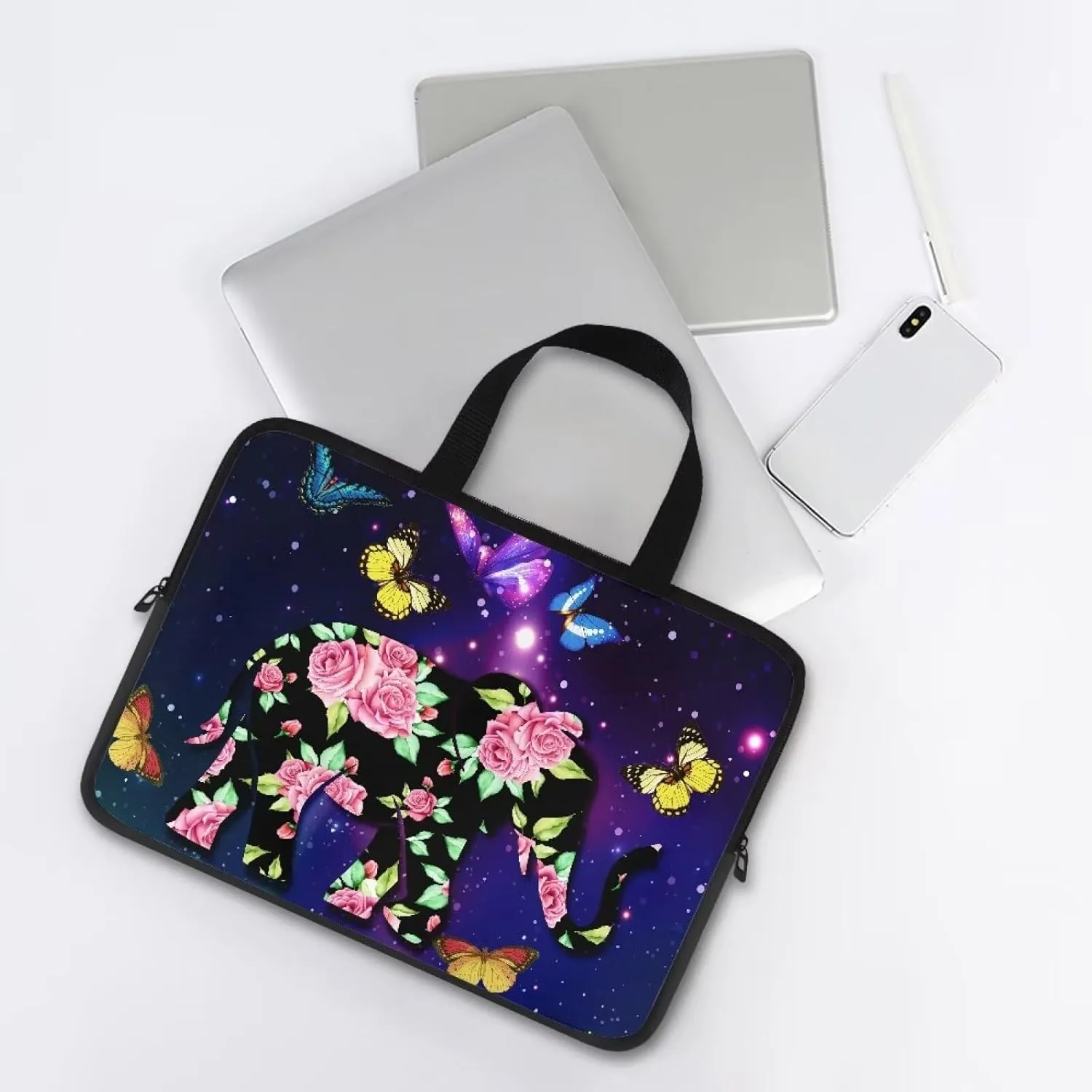 Mens Laptop Messenger Bag 17inch Laptop Bag for Women Cute Laptop Case with Handle
