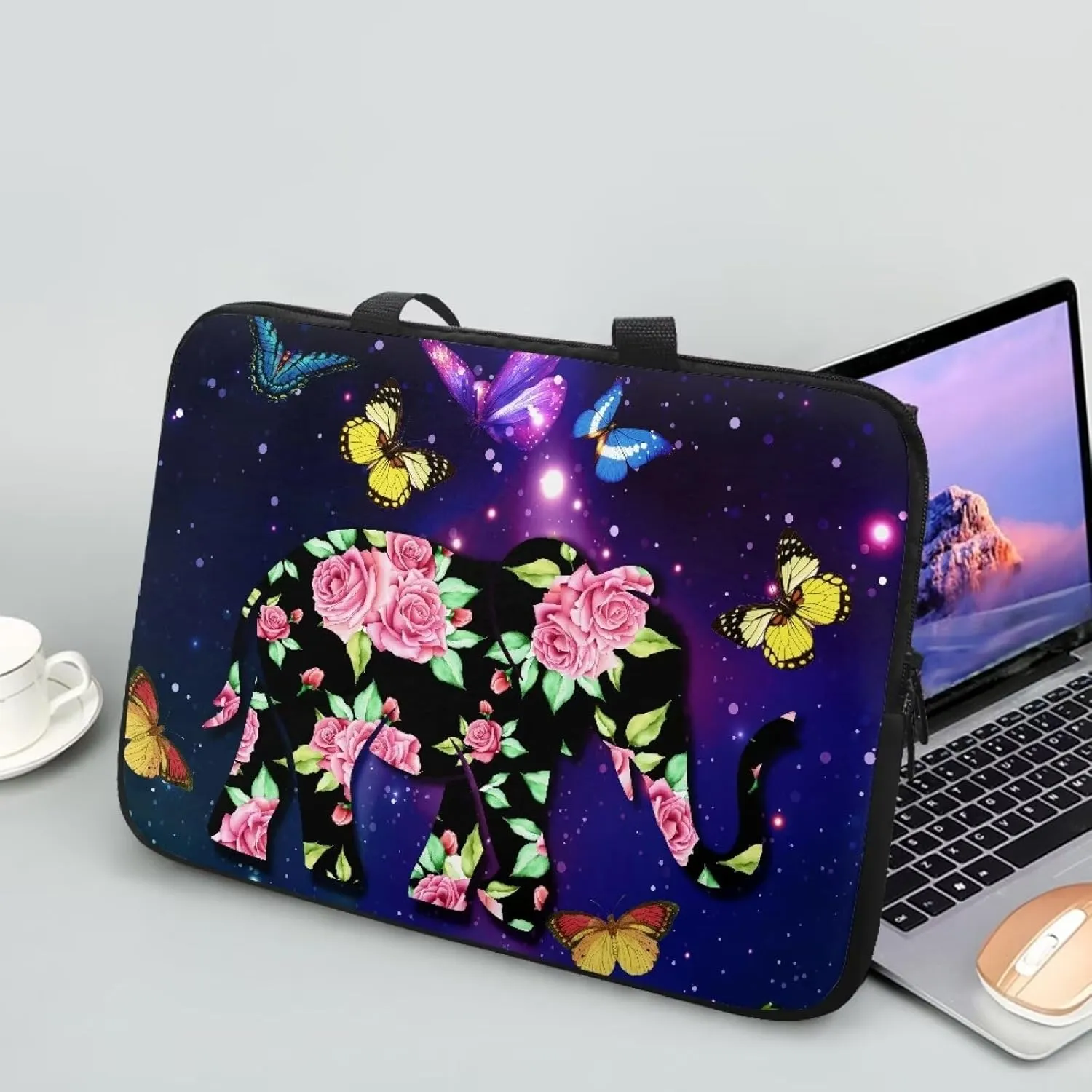 Mens Laptop Messenger Bag 17inch Laptop Bag for Women Cute Laptop Case with Handle