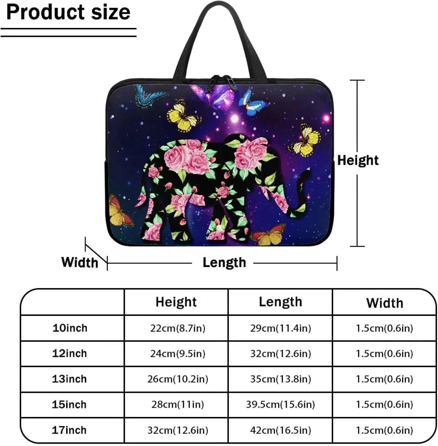 Mens Laptop Messenger Bag 17inch Laptop Bag for Women Cute Laptop Case with Handle