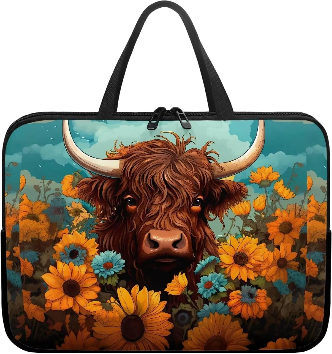 Mens Laptop Messenger Bag 17inch Laptop Bag for Women Cute Laptop Case with Handle