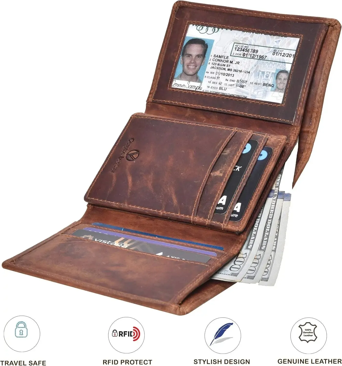 Men's Leather Wallet for Style