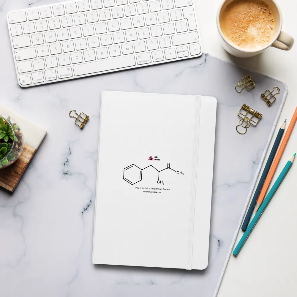 Methamphetamine Molecule Notebook: The Perfect Lab Companion