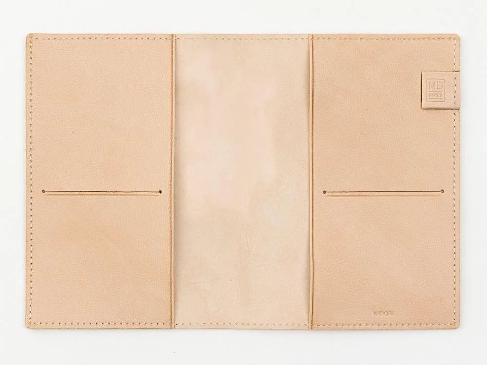 Midori MD Notebook A6 Goat Leather Cover