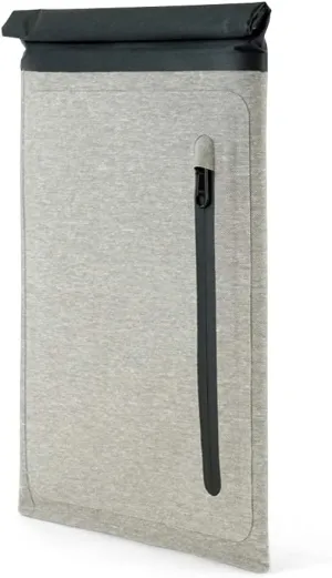 Mission Darkness Dry Shield Faraday Tablet Sleeve // Slim Waterproof Dry Bag for Tablets   RF Shielding Liner // Signal Blocking, Anti-Tracking, EMP Shield, Data Privacy, Electronic Device Security