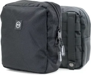 Mission Darkness MOLLE Faraday Pouch // Military-Grade Bag with RF Signal Blocking Liner Attaches to MOLLE Webbing Systems // Anti-Hacking & Tracking Assurance, Data Privacy for Handheld Devices