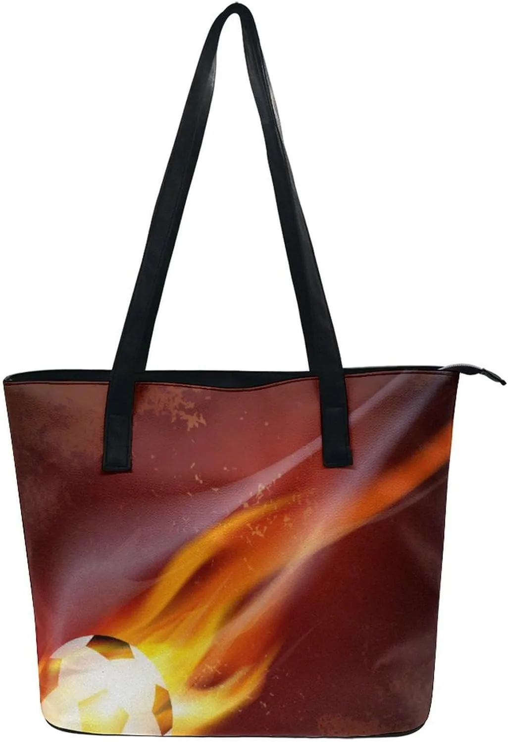 Modern PU Leather Shoulder Bag for Women, PU Leather Work Shoulder Bag, PU Leather Shopping Tote for Travel Outdoor