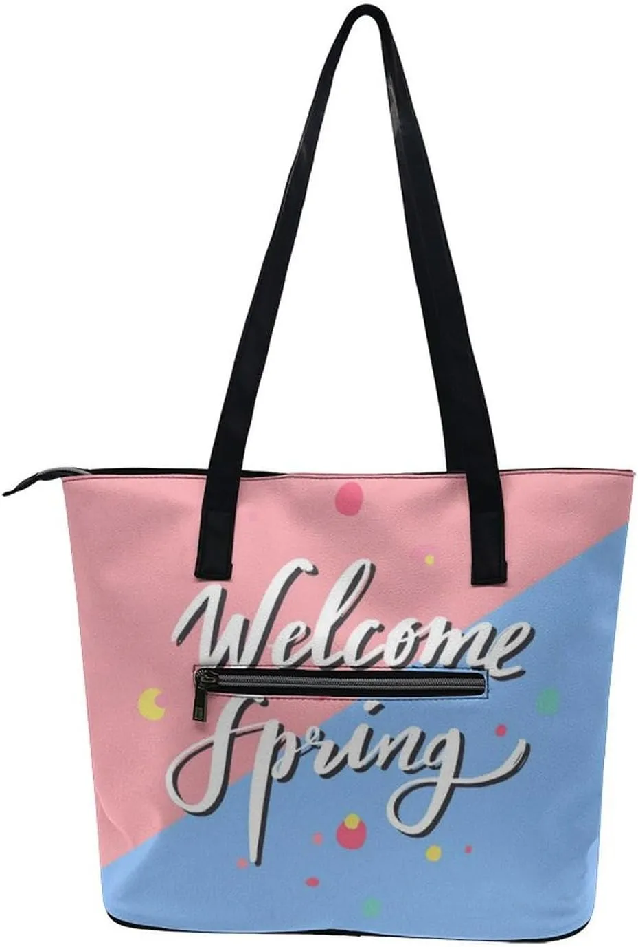 Modern PU Leather Shoulder Bag for Women, PU Leather Work Shoulder Bag, PU Leather Shopping Tote for Travel Outdoor