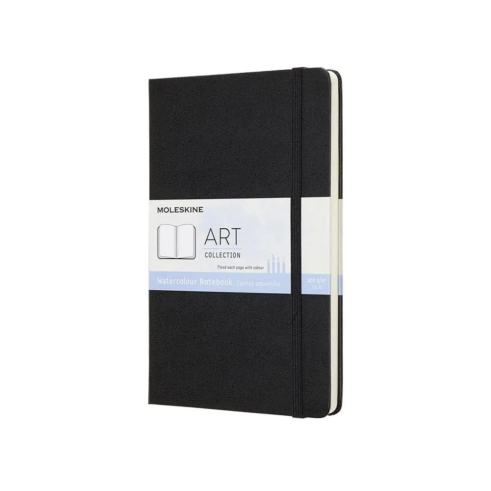 MOLESKINE - ART WATERCOLOUR NOTEBOOK - LARGE - 13x21cm - 72 Pages
