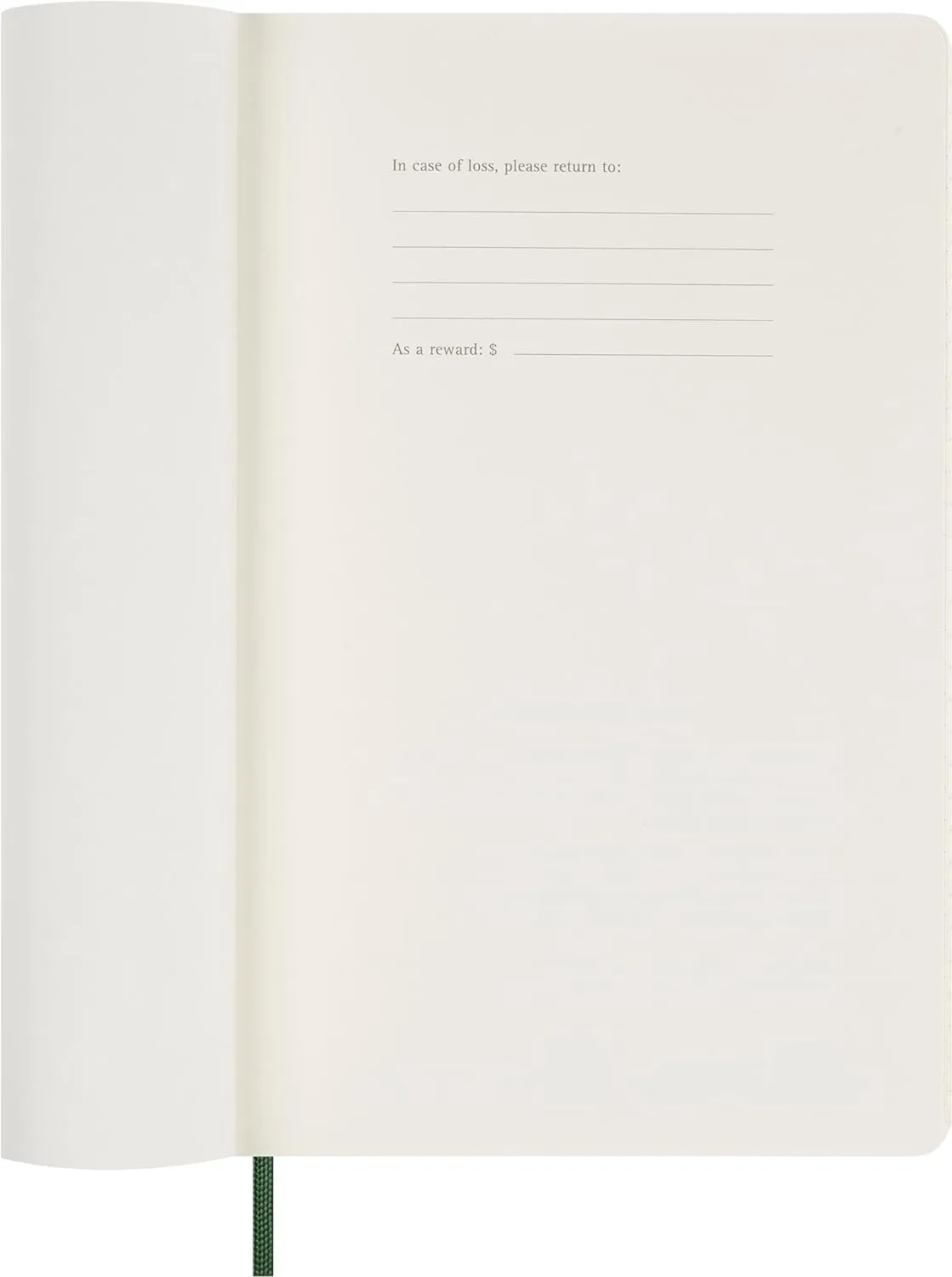 Moleskine Classic 12 Month 2025 Weekly Planner, Soft Cover, Large (5" x 8.25"), Myrtle Green, 144 pages