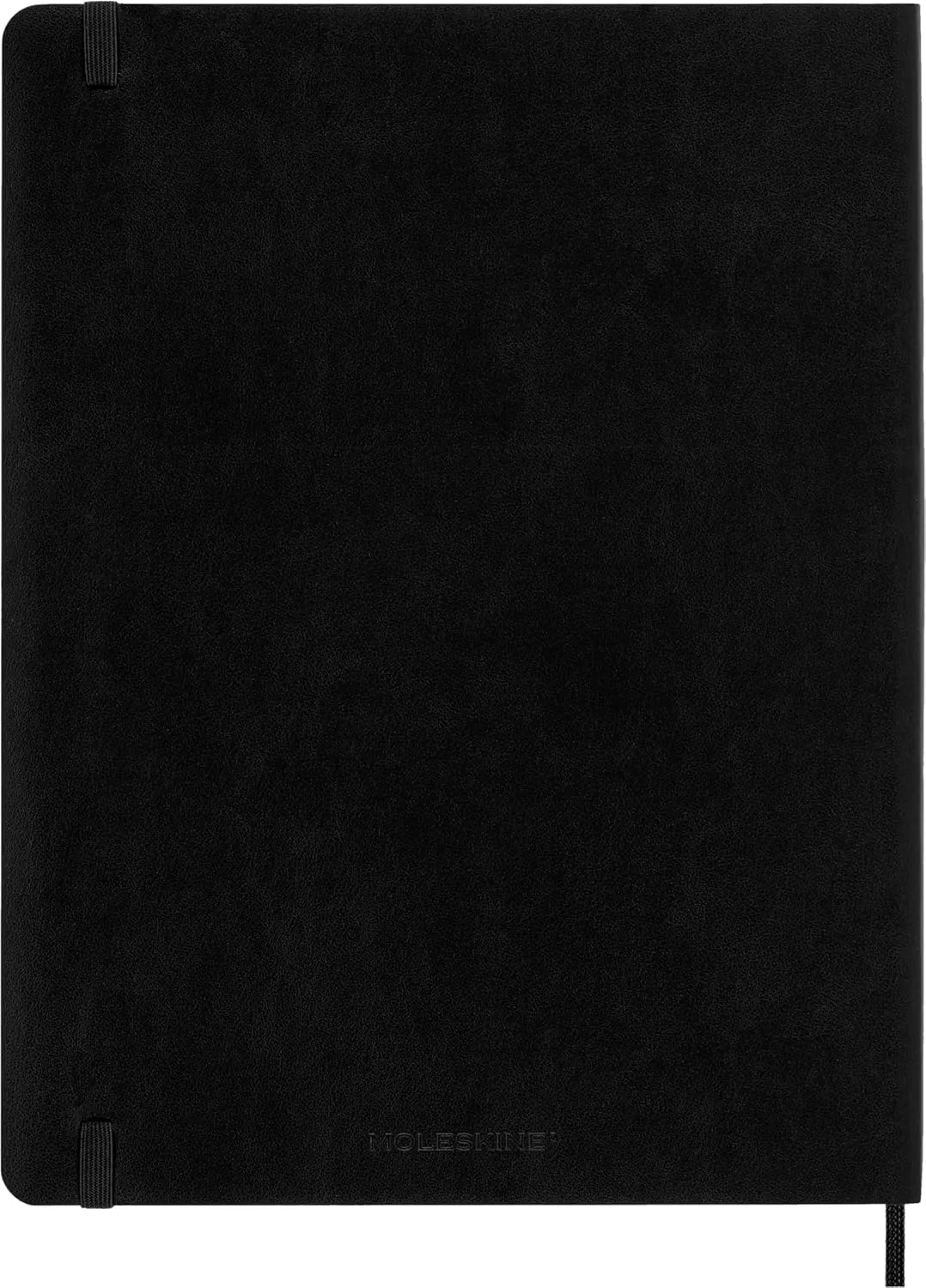 Moleskine Classic 18 Month 2024-2025 Weekly Planner, Soft Cover, XL (7.5" x 10"), Black, 208 pages