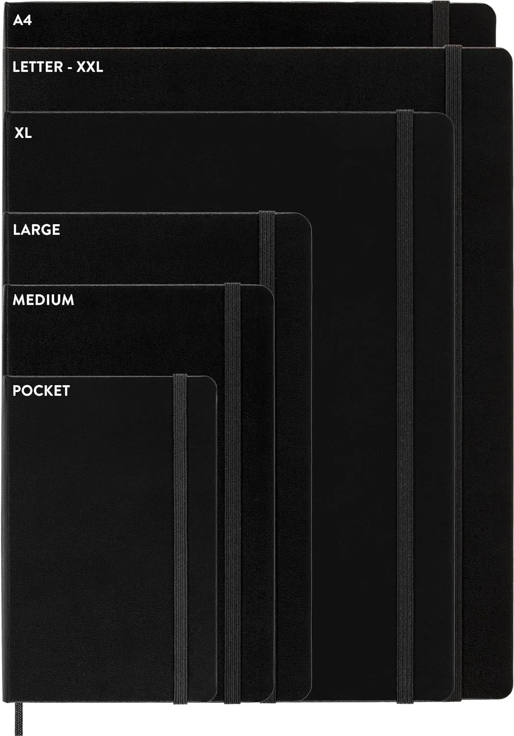 Moleskine Classic 18 Month 2024-2025 Weekly Planner, Soft Cover, XL (7.5" x 10"), Black, 208 pages