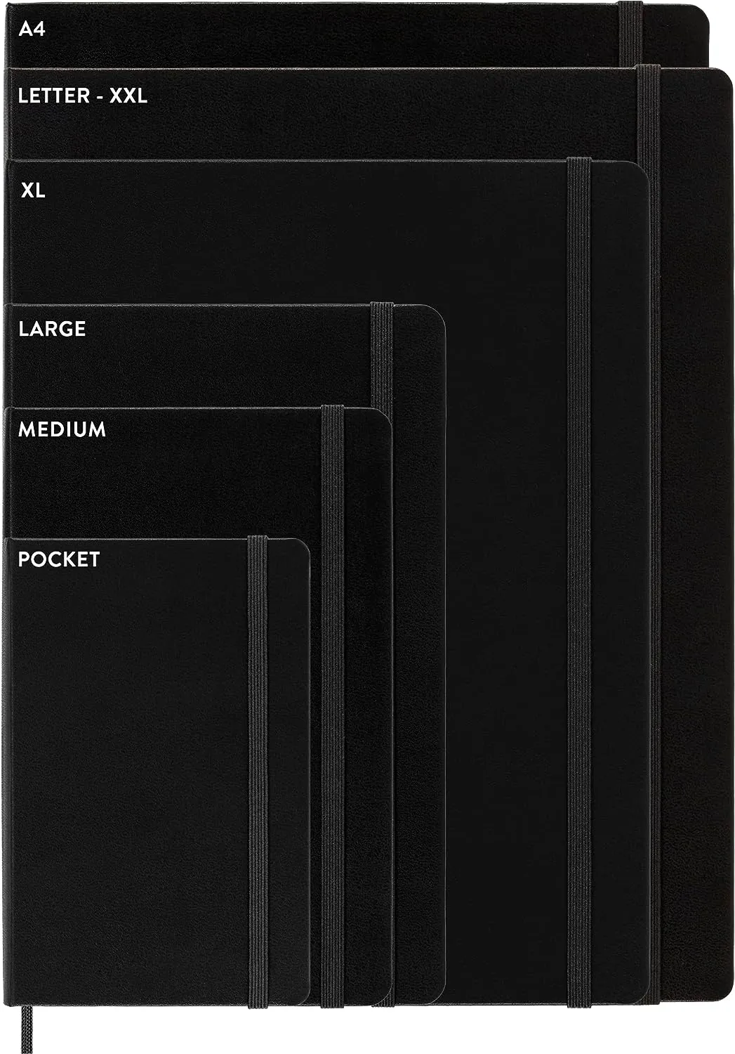 Moleskine Classic Notebook, Hard Cover, Large (5" x 8.25") Ruled/Lined, Forest Green, 240 Pages