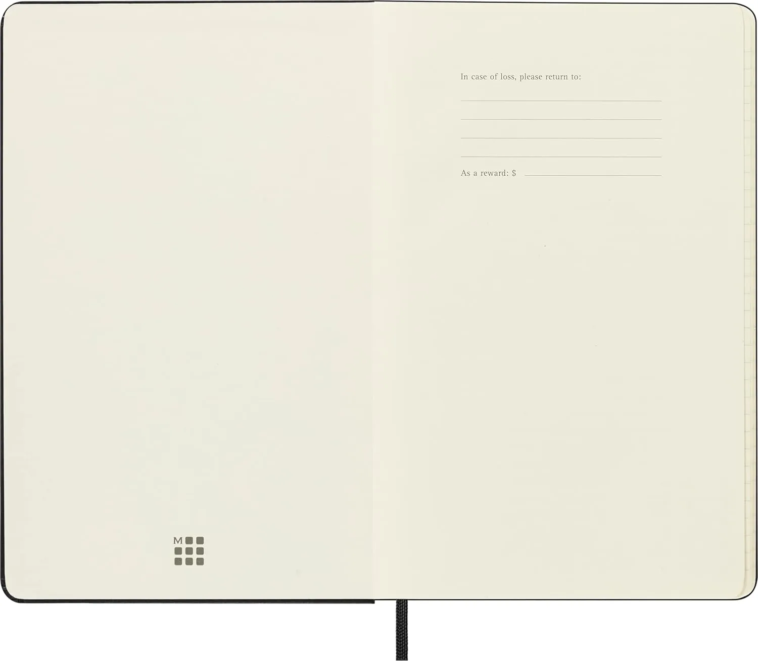 Moleskine Classic Notebook, Large, Ruled, Black, Hard Cover (5 x 8.25)