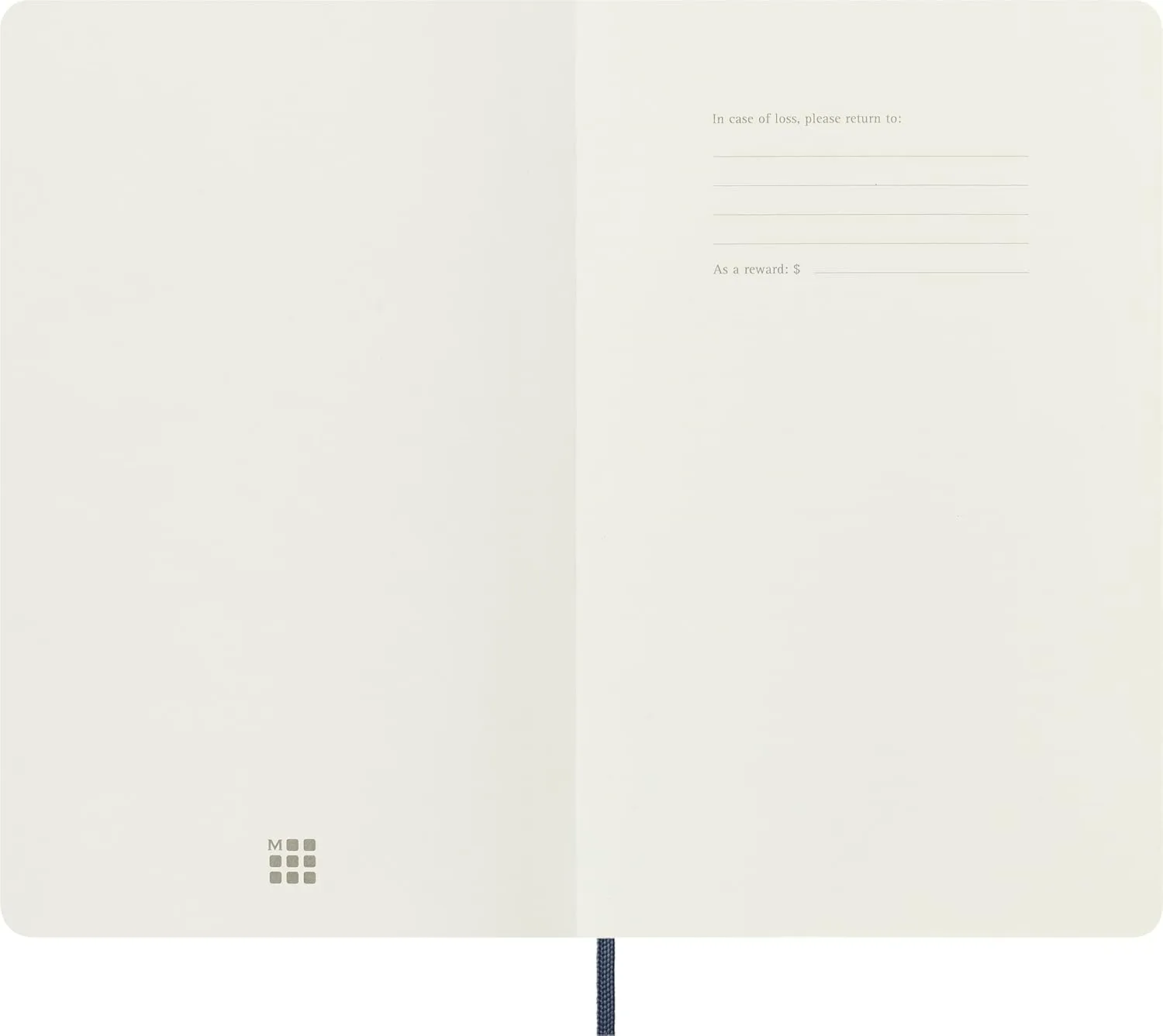 Moleskine Classic Notebook, Soft Cover, Large (5" x 8.25") Ruled/Lined, Sapphire Blue, 192 Pages