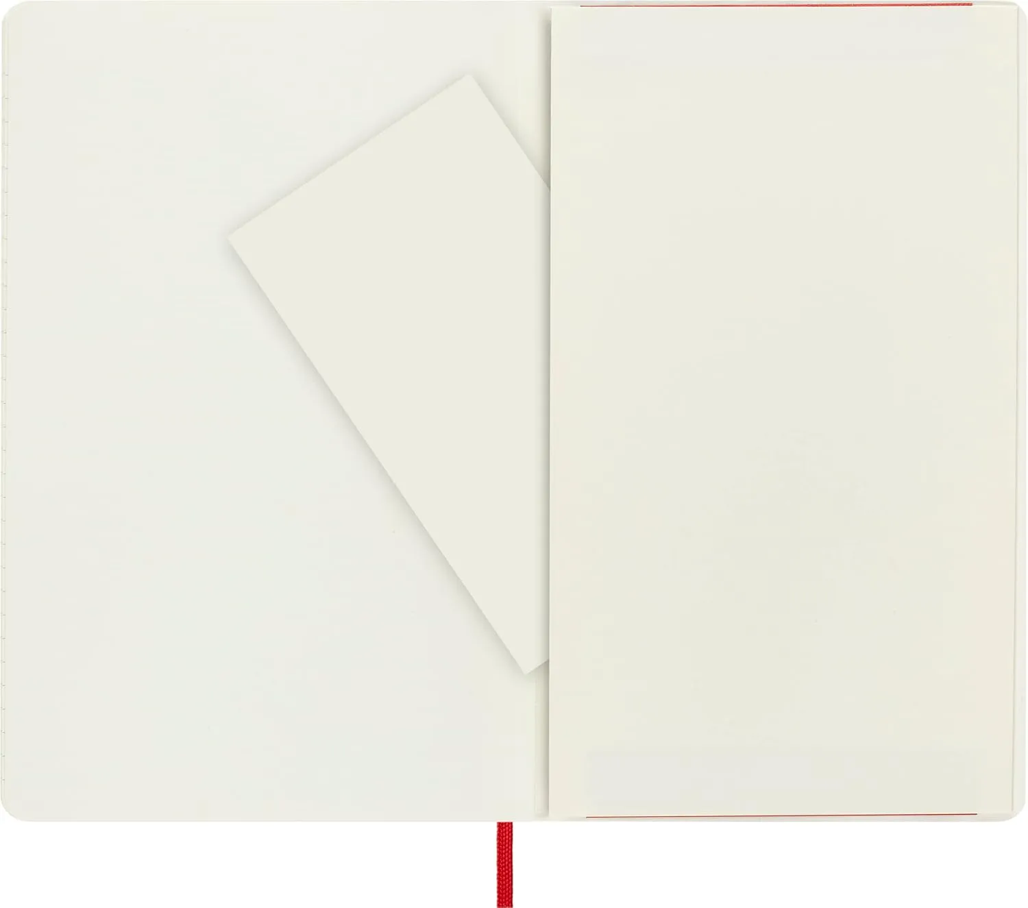 Moleskine Classic Notebook, Soft Cover, Large (5" x 8.25") Ruled/Lined, Scarlet Red, 192 pages