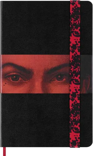Moleskine IZIPIZI x Custom Edition Notebook, Hard Cover, Ruled, Large (5" x 8.25"), Red Vermillion, 176 pages