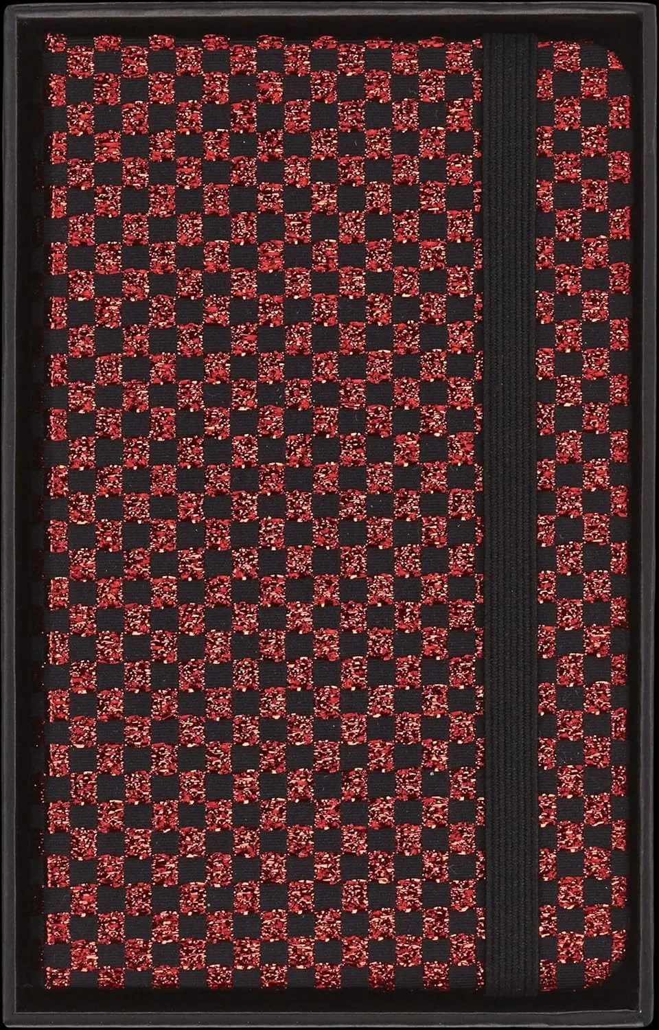 Moleskine Limited Edition Notebook Holiday Shine Box, Extra Small, Plain, Metallic Red, Hard Cover (2.5 x 4)