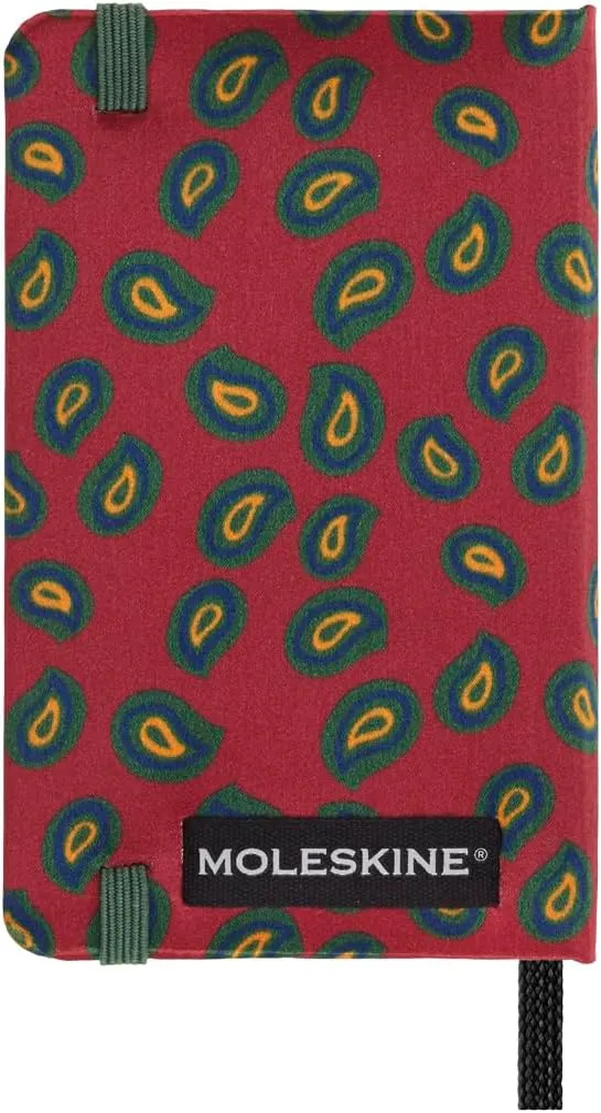 Moleskine Limited Edition Notebook Professional Silk Box, Extra Small, Plain, Bordeaux, Hard Cover (2.5 x 4)