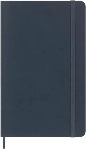 Moleskine Limited Edition Notebook Vegea, Large, Ruled, Petroleum Capri, Soft Cover (5 x 8.25)