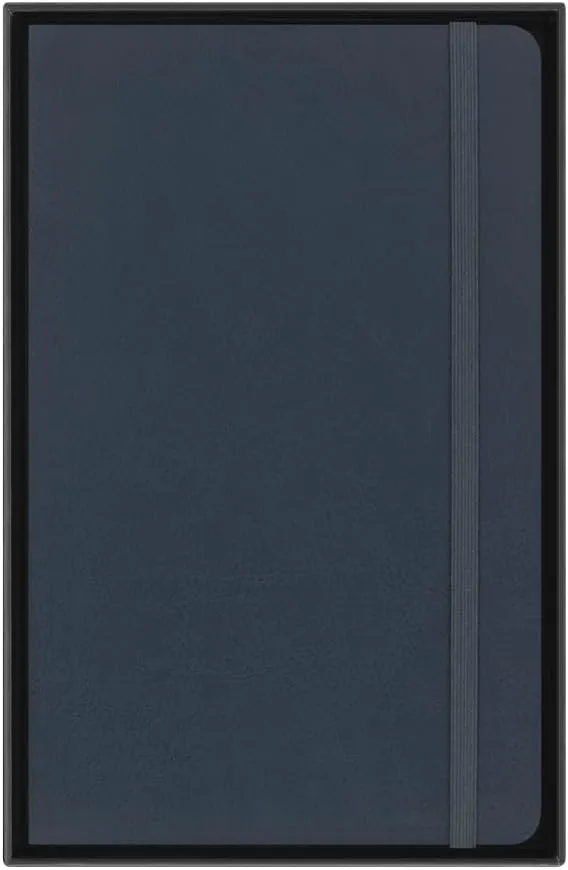 Moleskine Limited Edition Notebook Vegea, Large, Ruled, Petroleum Capri, Soft Cover (5 x 8.25)