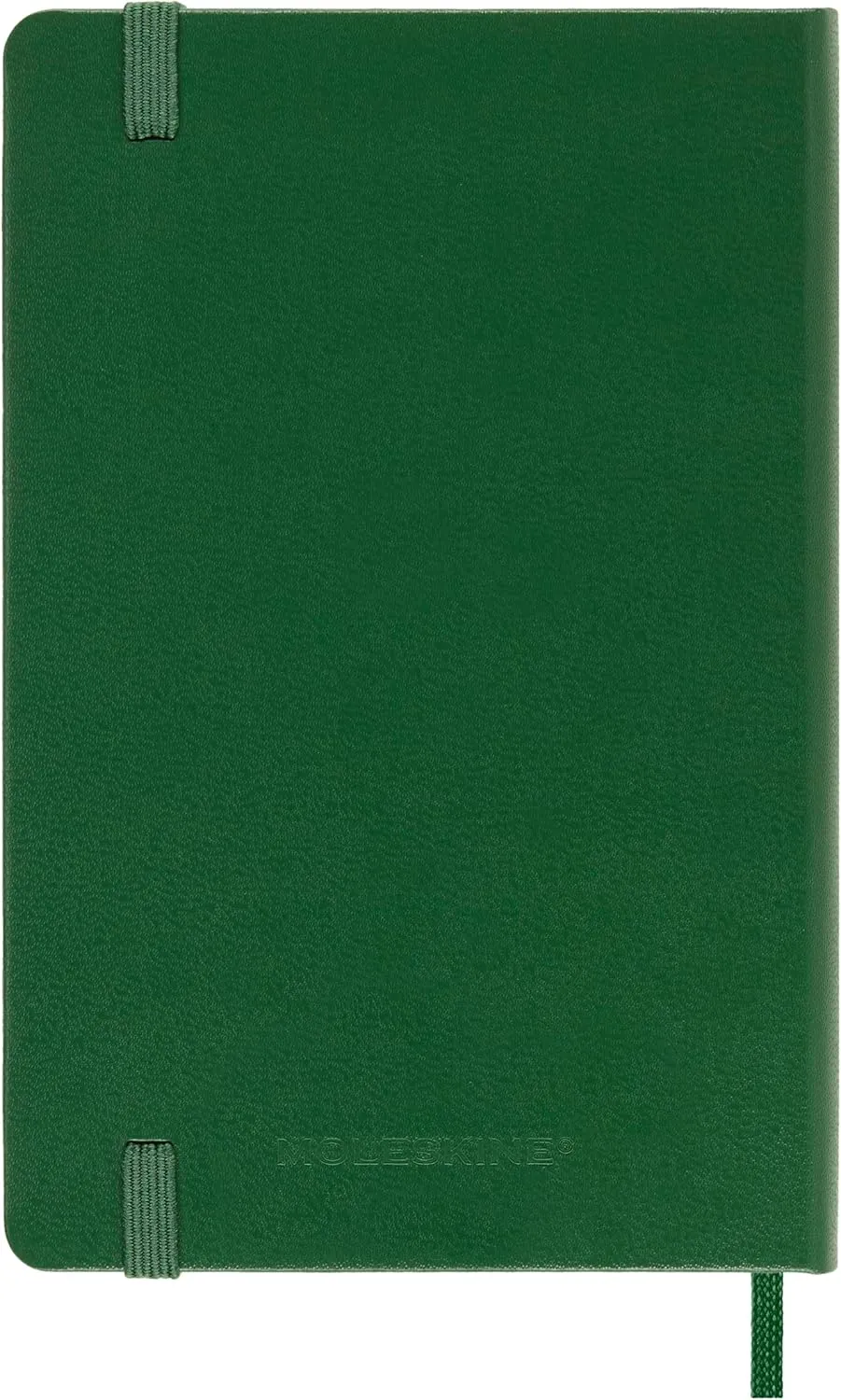 Moleskine Notebook, Pocket, Plain, Myrtle Green, Hard Cover (3.5 x 5.5)