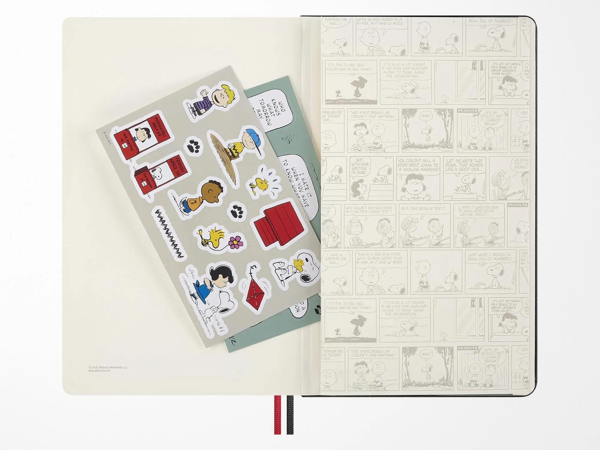 Moleskine Peanuts Limited Edition Notebook - Black Snoopy