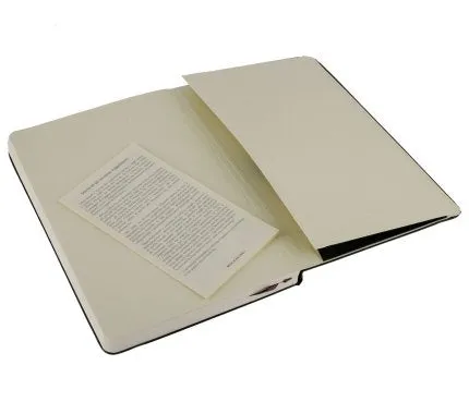 Moleskine Plain Hardbound Notebook- Large