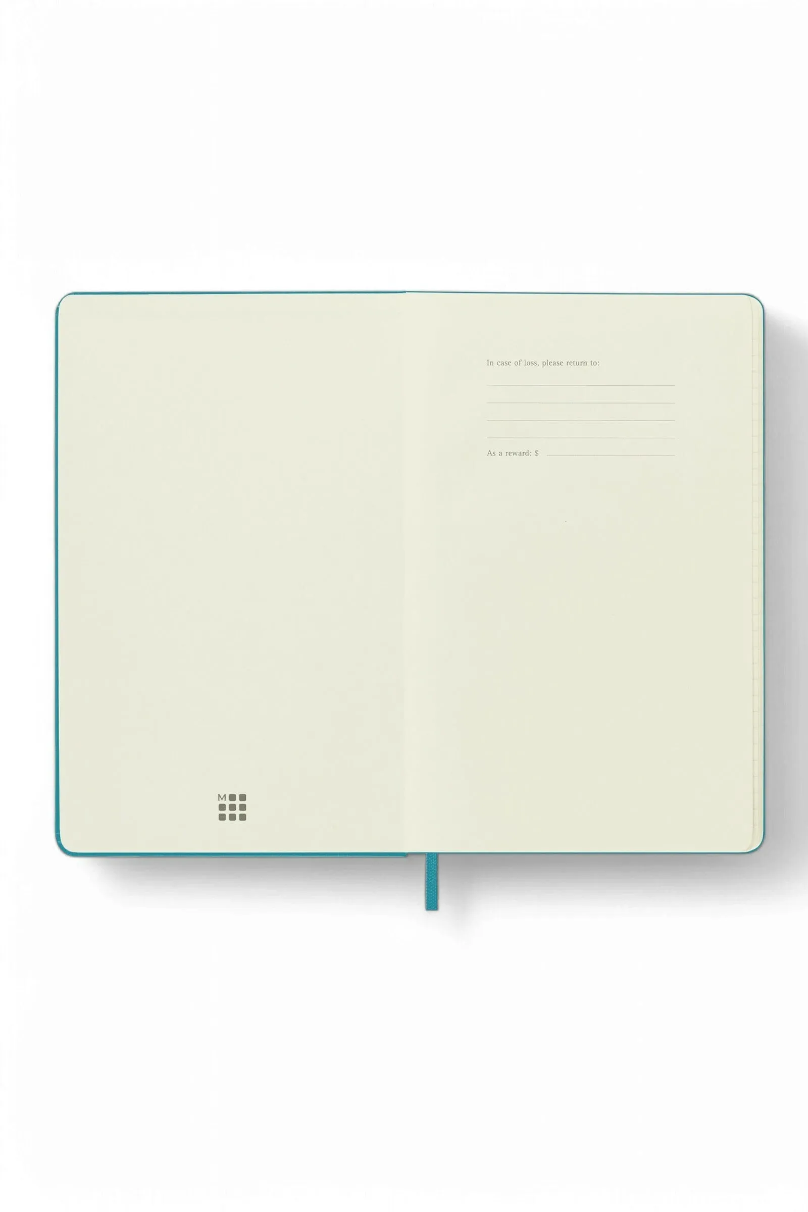 Moleskine Pocket Ruled Notebook Soft Cover - Teal