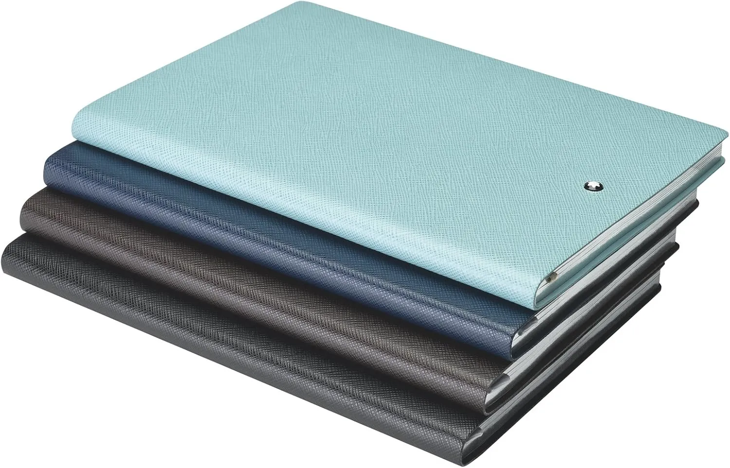 Montblanc Notebook Black Lined #146 Fine Stationery 113294 – Elegant Journal with Leather Binding and Ruled Pages – 1 x (5.9 x 8.2 in.)